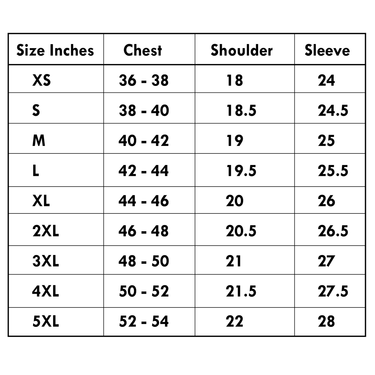 Black lambskin leather biker jacket with quilted shoulders - size chart