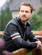 Charlie 2 quilted-shoulder leather jacket - view 2